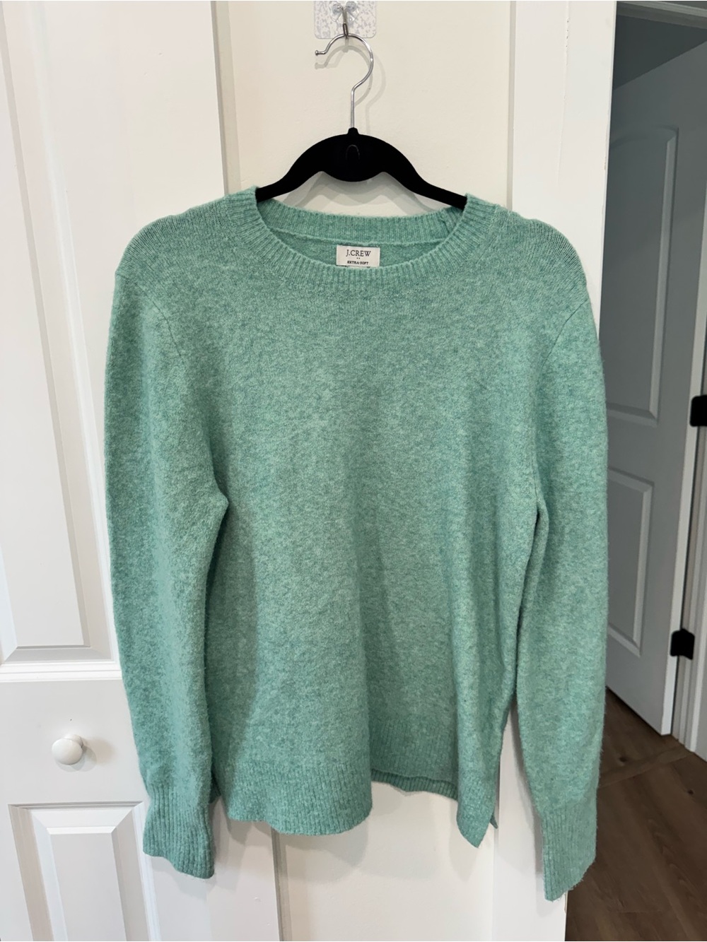 J. Crew Mint Green Crewneck Sweater
